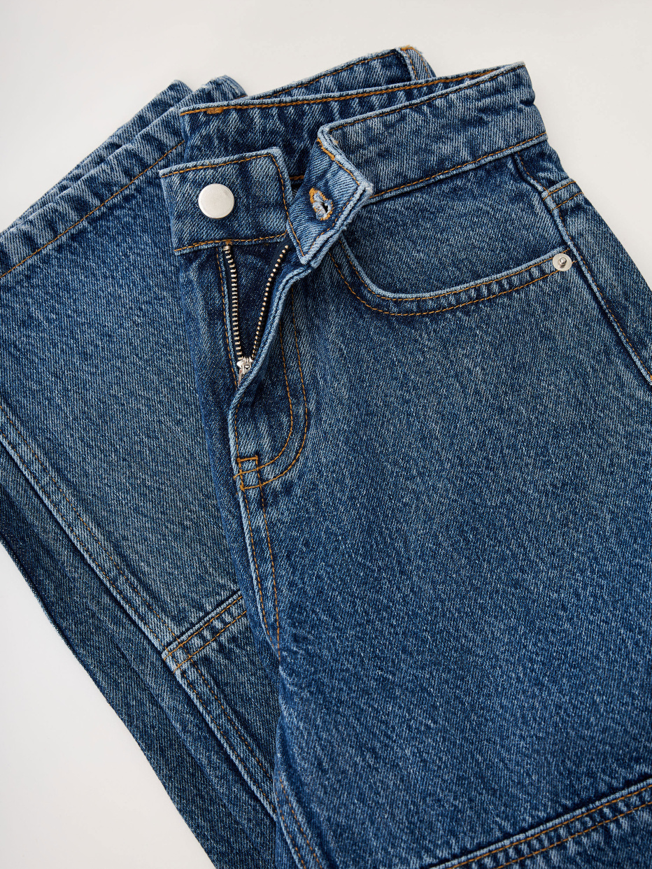 Утепленные джинсы Straight fit для мальчиков, фото - 9