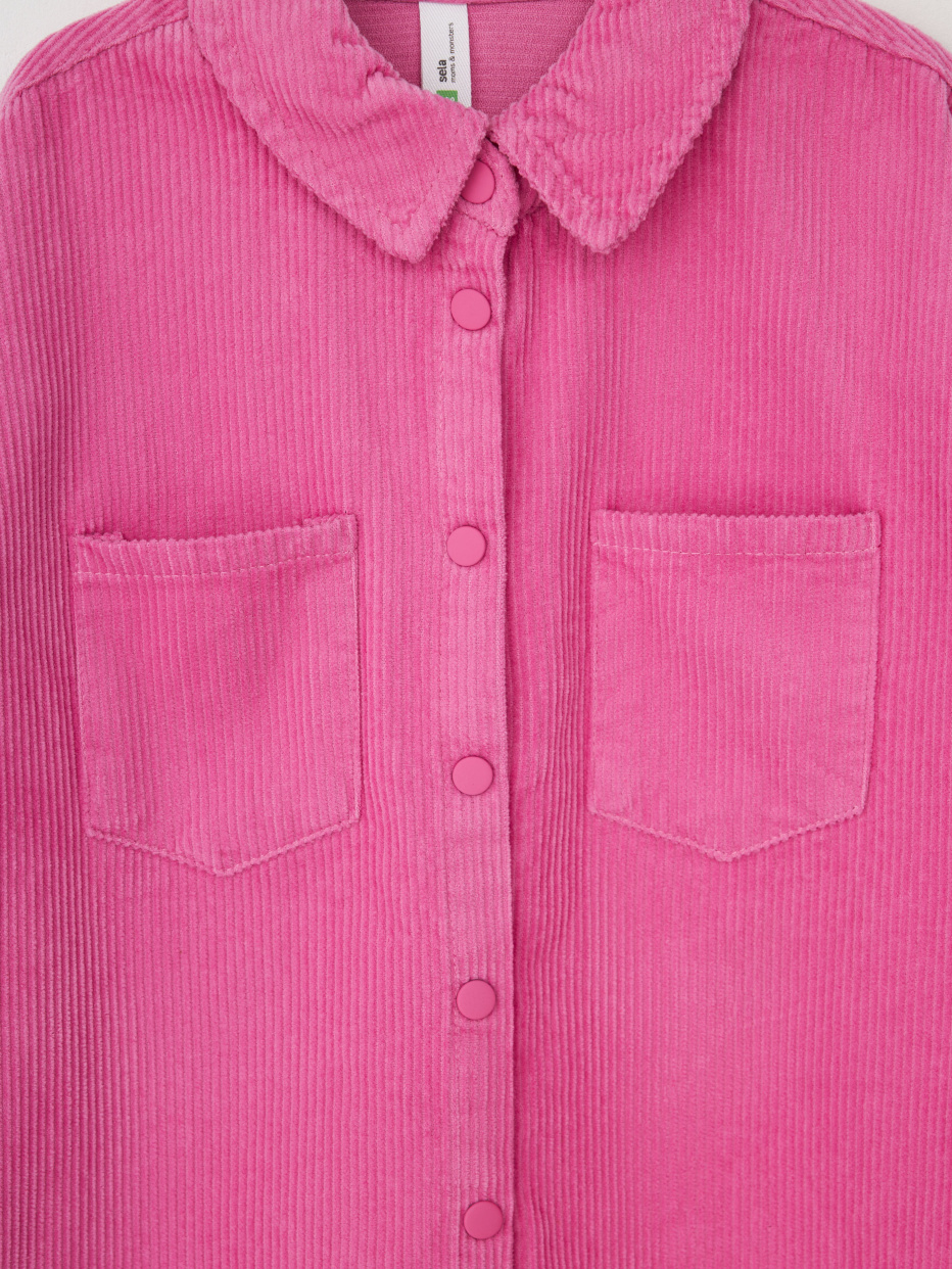 Вельветовая рубашка для девочек, фото - 6
