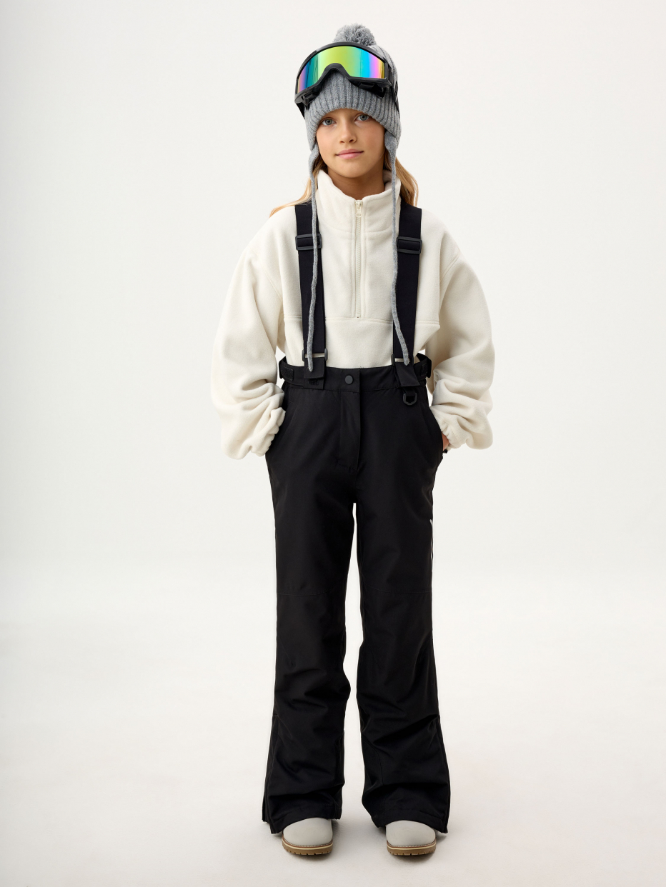 Горнолыжные брюки из технологичной мембраны для девочек, фото - 1
