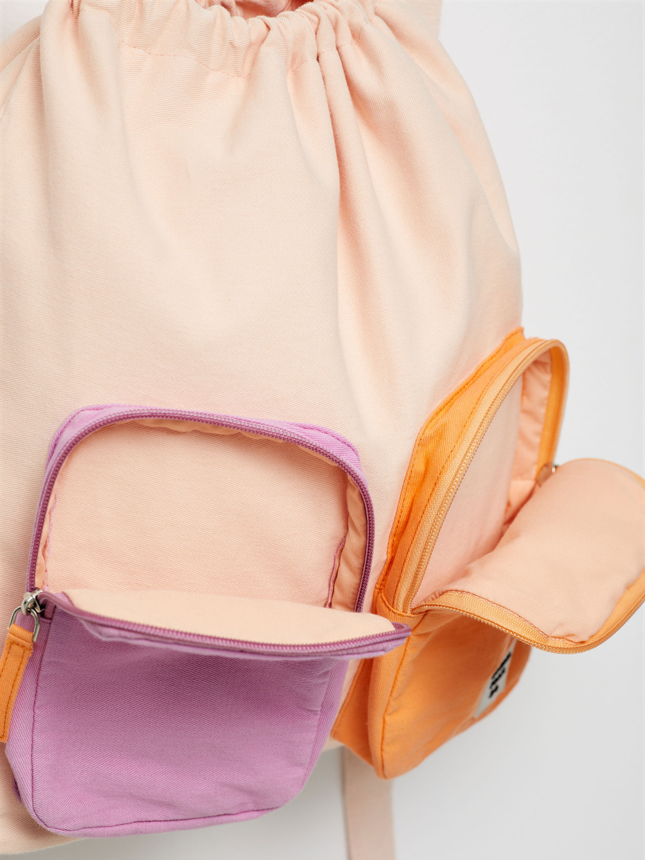 Рюкзак-мешок с карманами для девочек, фото - 6