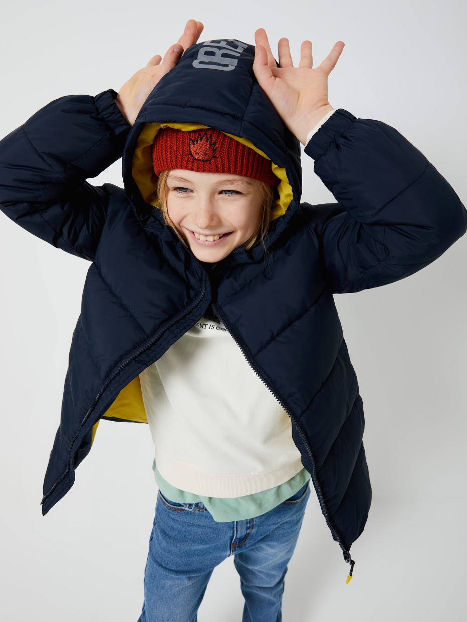 Куртка с капюшоном  для мальчиков, фото - 7