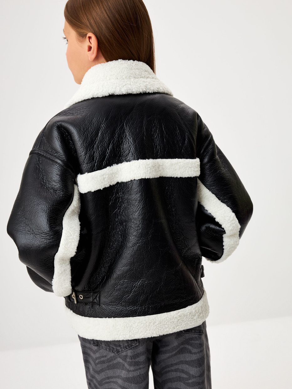 Aviator jacket monki best sale