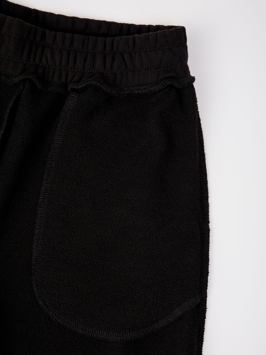 Широкие трикотажные брюки для девочек, фото - 3
