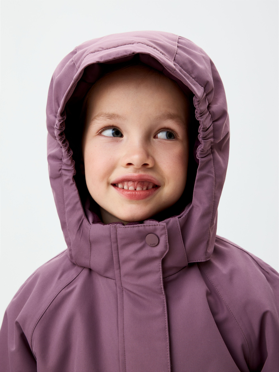 Куртка из технологичной мембраны для девочек, фото - 4