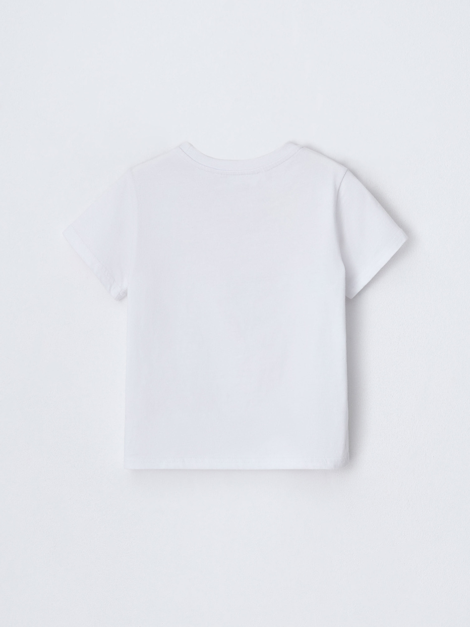 Набор детских базовых белых футболок, фото - 4