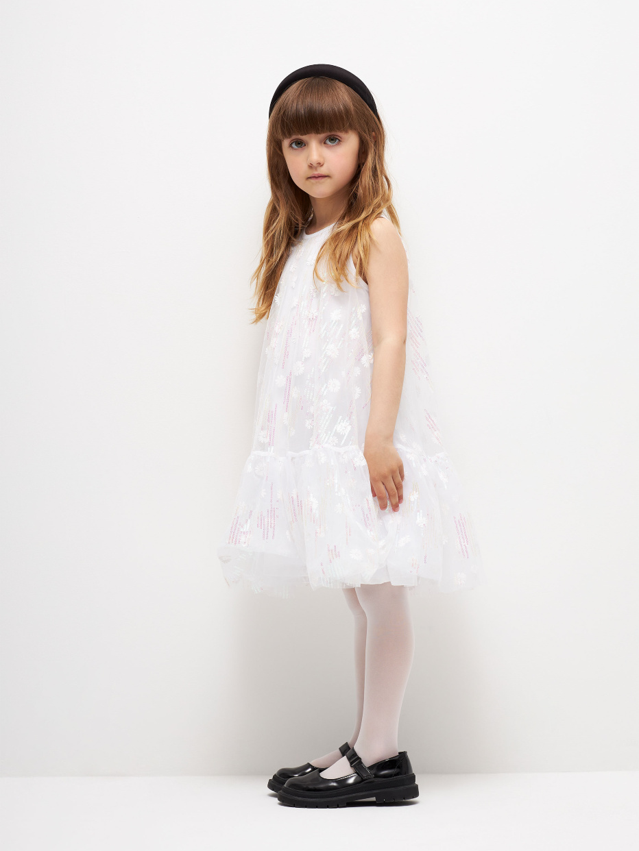 Платье с пайетками для девочек, фото - 6