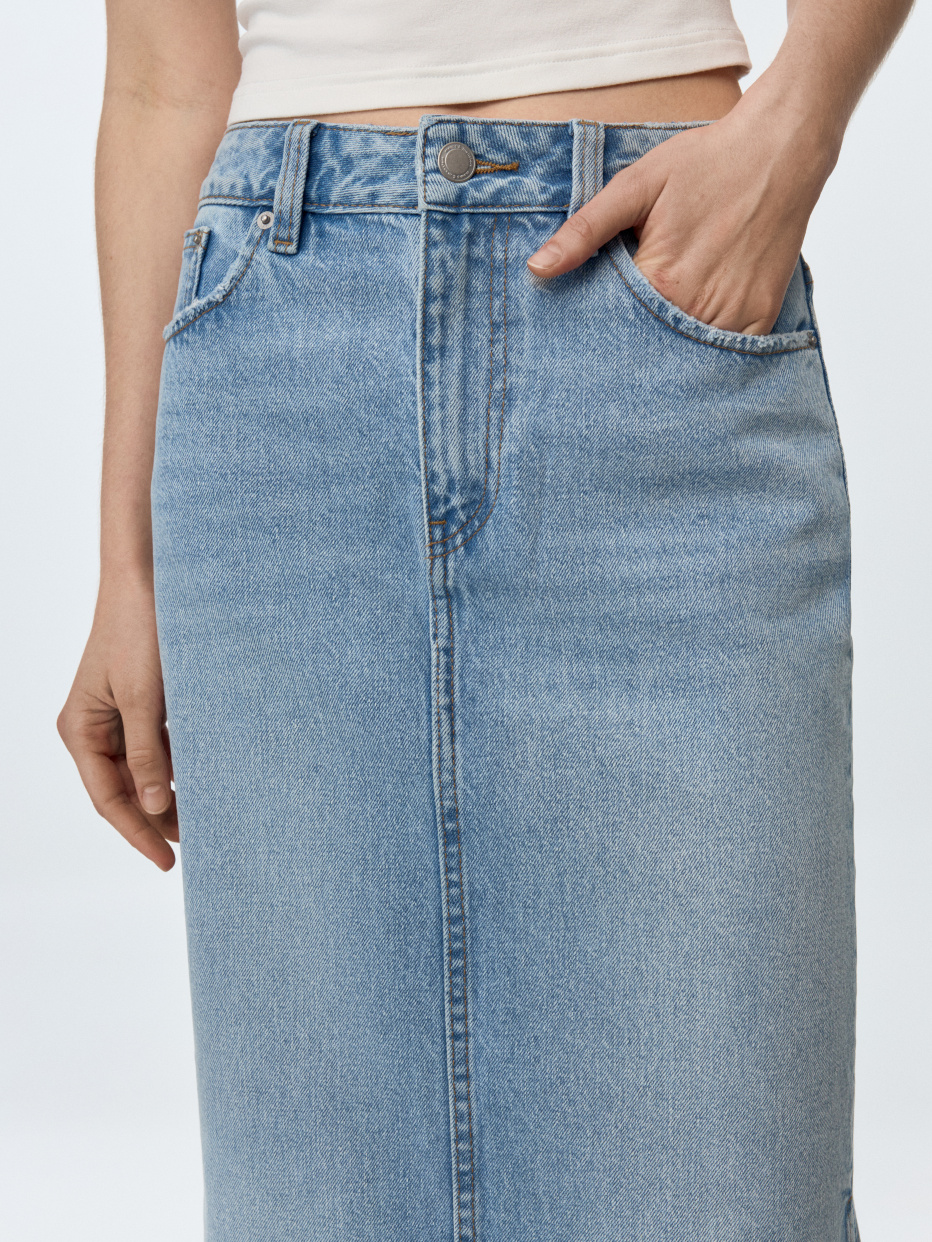 юбка джинсовая женская, фото - 5