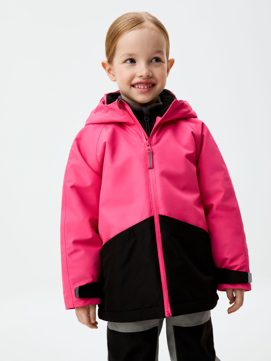 Куртка из технологичной мембраны для девочек, фото - 1