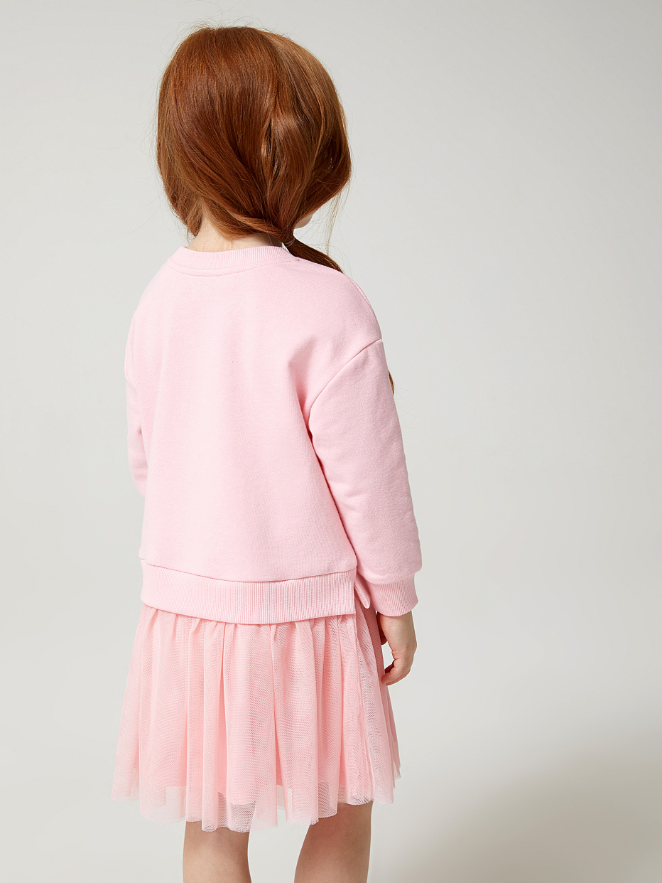 платье для девочек с юбкой из фатина, фото - 4