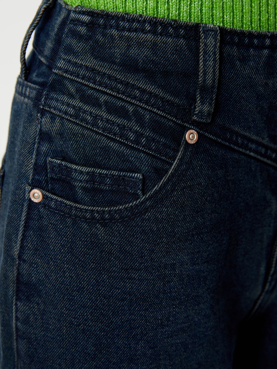 Прямые джинсы с фигурной кокеткой, фото - 5