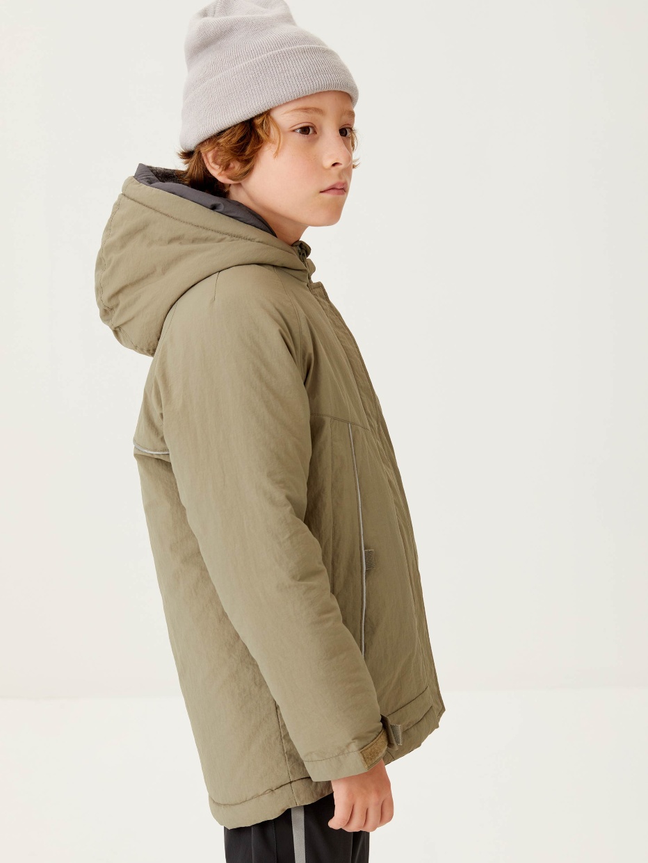 Куртка с капюшоном и лямками для мальчиков, фото - 6