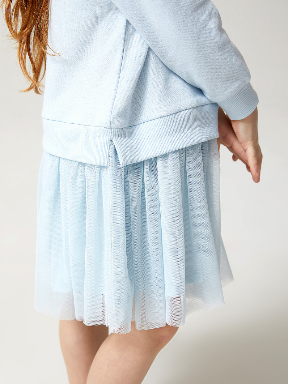 платье для девочек с юбкой из фатина, фото - 6