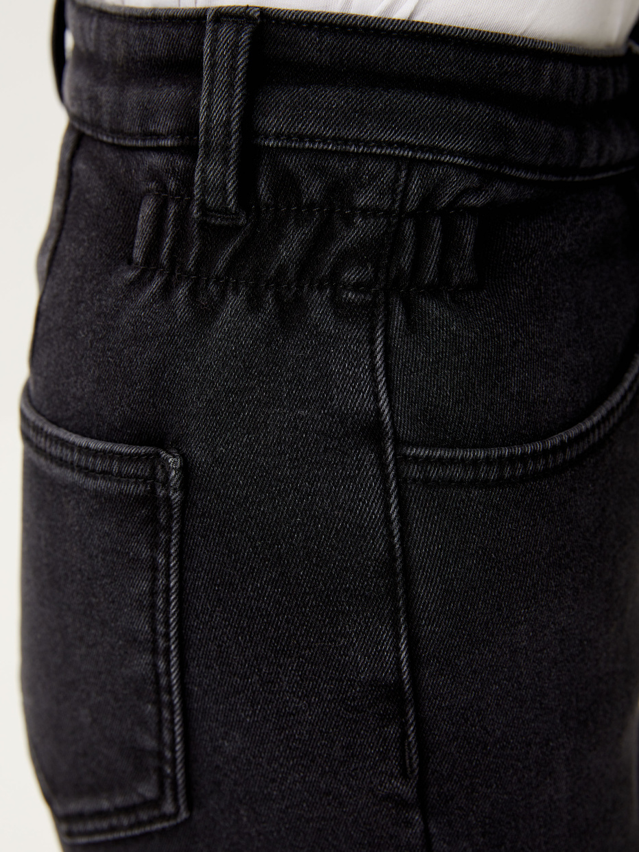 Утепленные прямые джинсы, фото - 4
