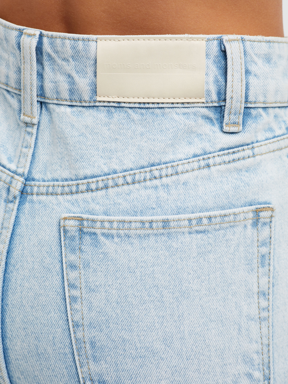 Прямые джинсы пэчворк, фото - 5