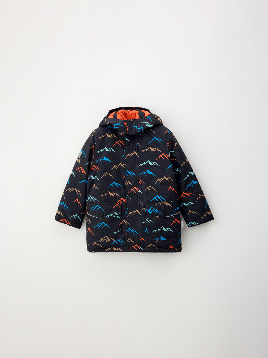 Куртка из технологичной мембраны с лямками для мальчика, фото - 7