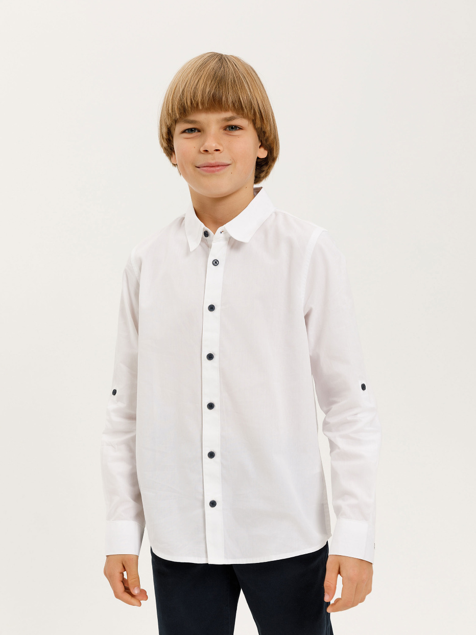 Классическая рубашка для мальчиков, фото - 2