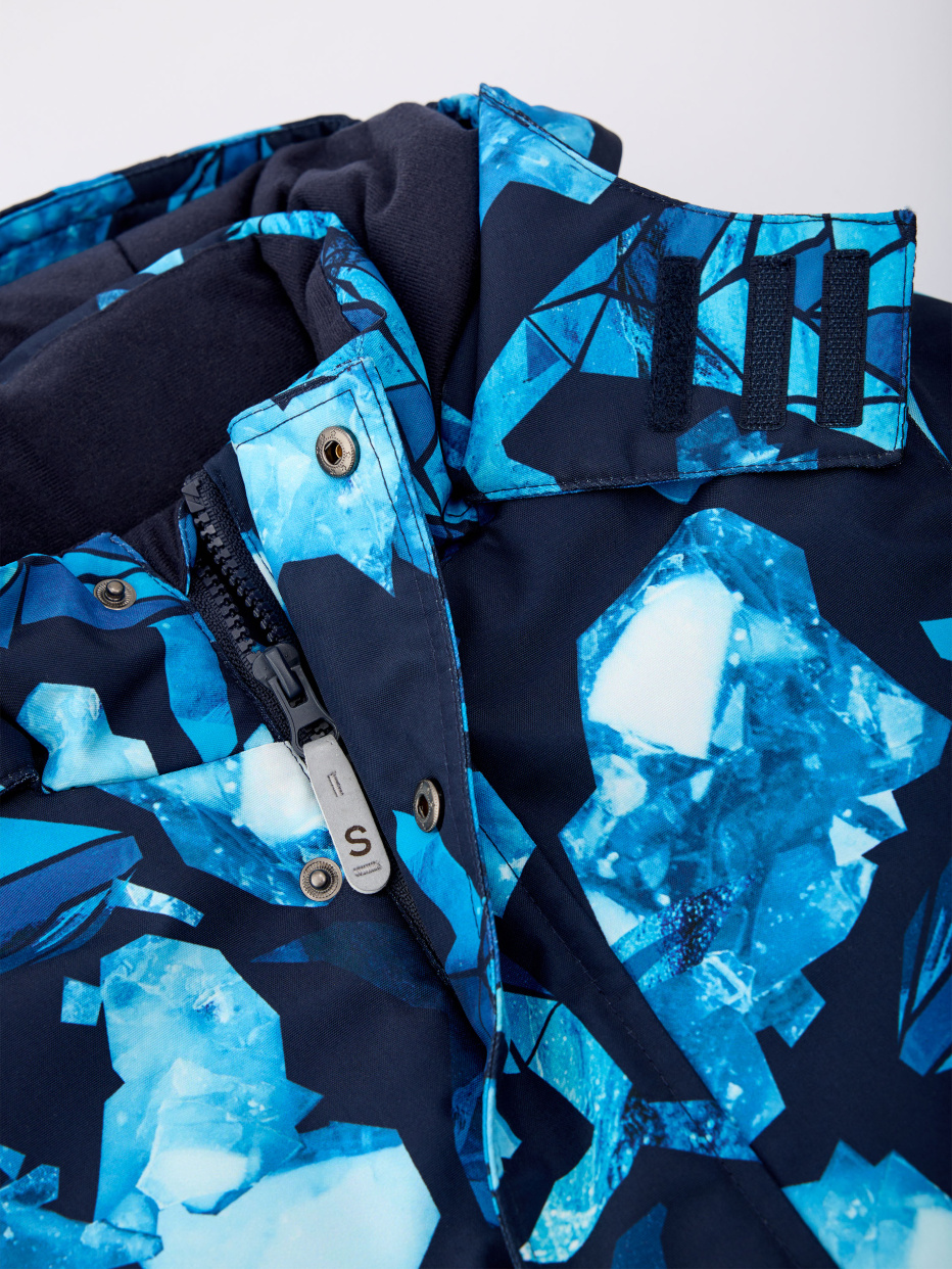 Куртка из технологичной мембраны с лямками для мальчика, фото - 8