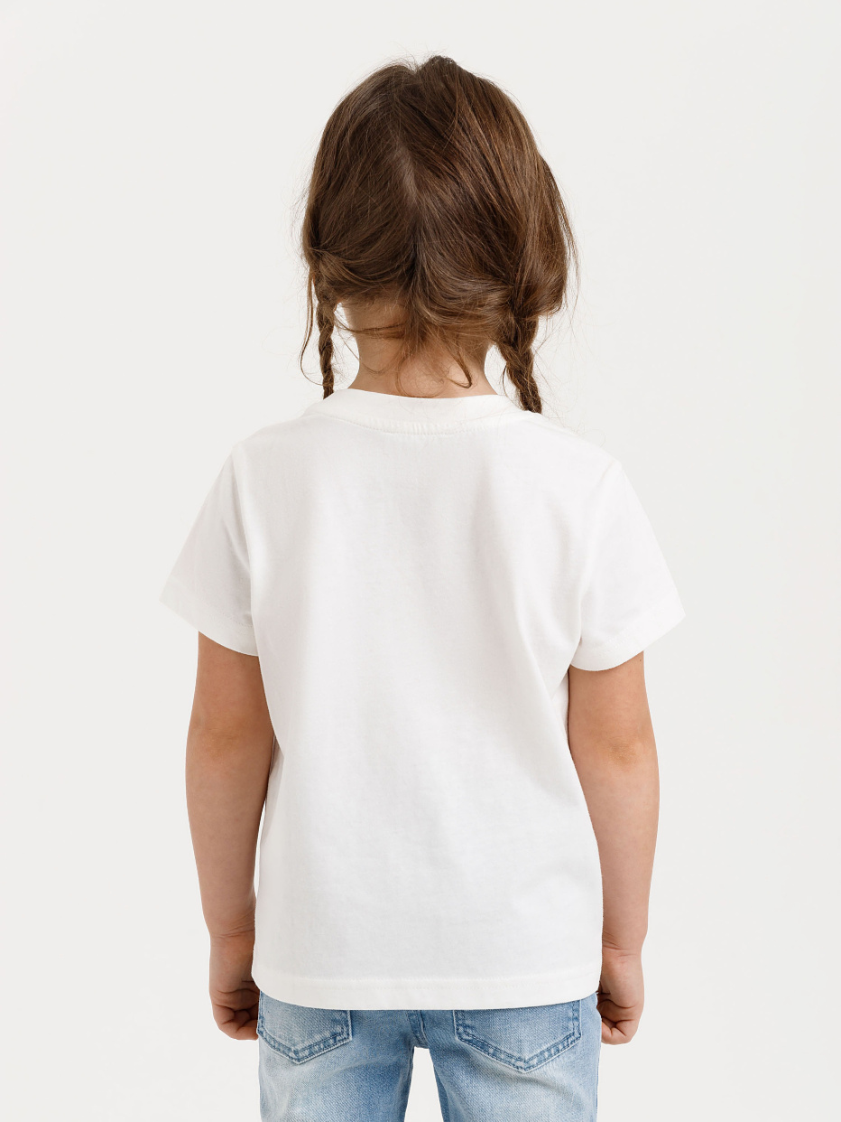 базовая футболка для девочек, фото - 2