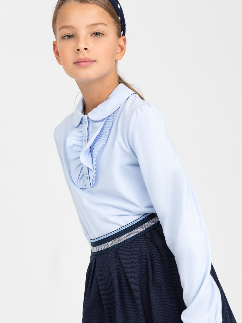 Трикотажная блузка для девочек, фото - 2