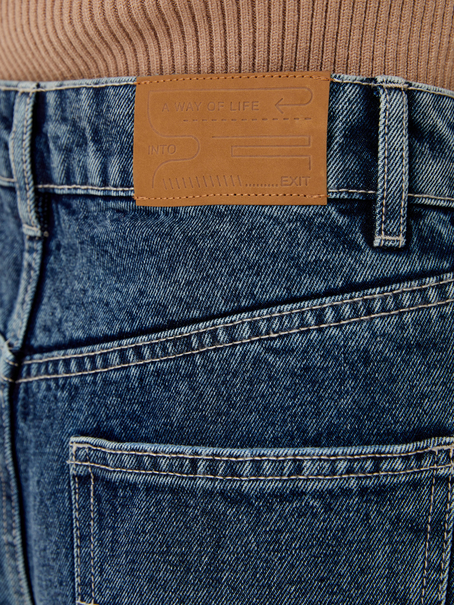 Прямые джинсы с разрезами, фото - 6