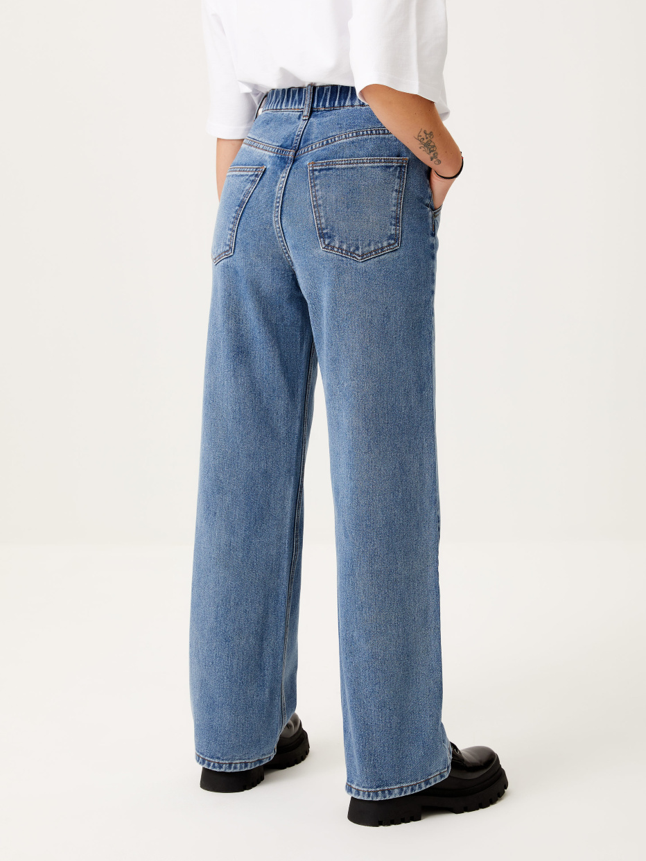 Широкие джинсы с защипами, фото - 6