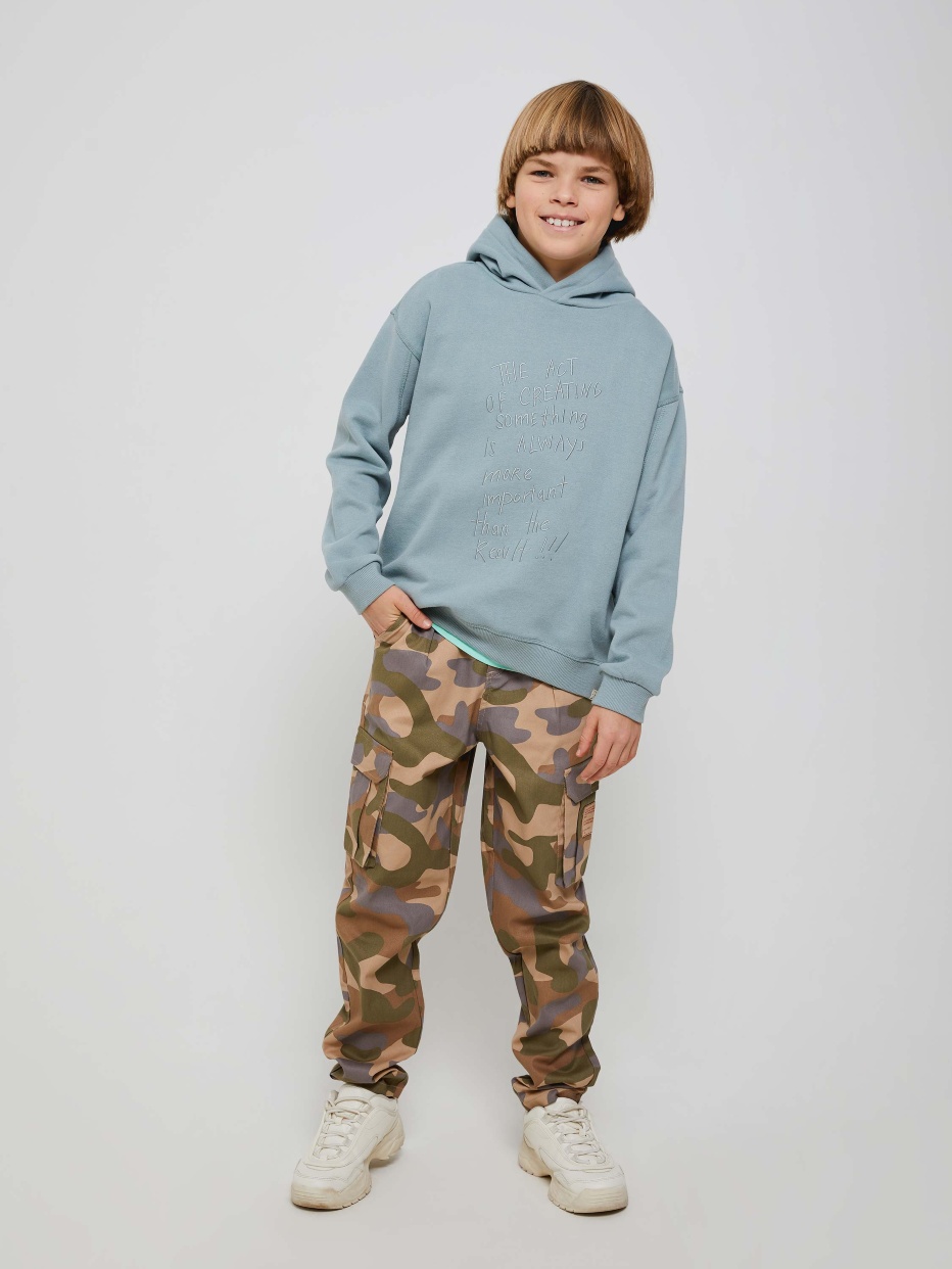 Камуфляжные брюки для мальчиков, фото - 1