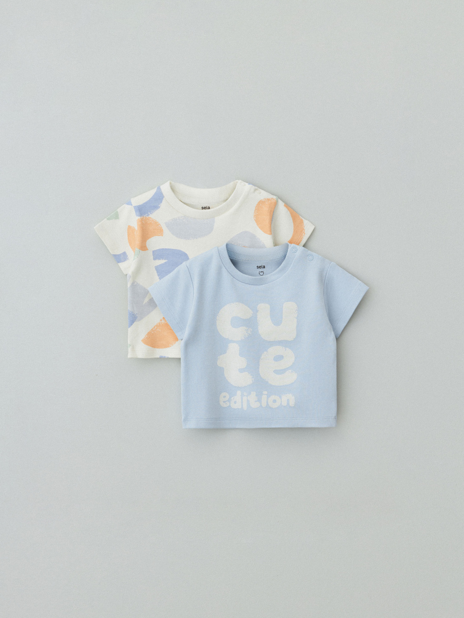 Набор из 2 футболок для малышей, фото - 1