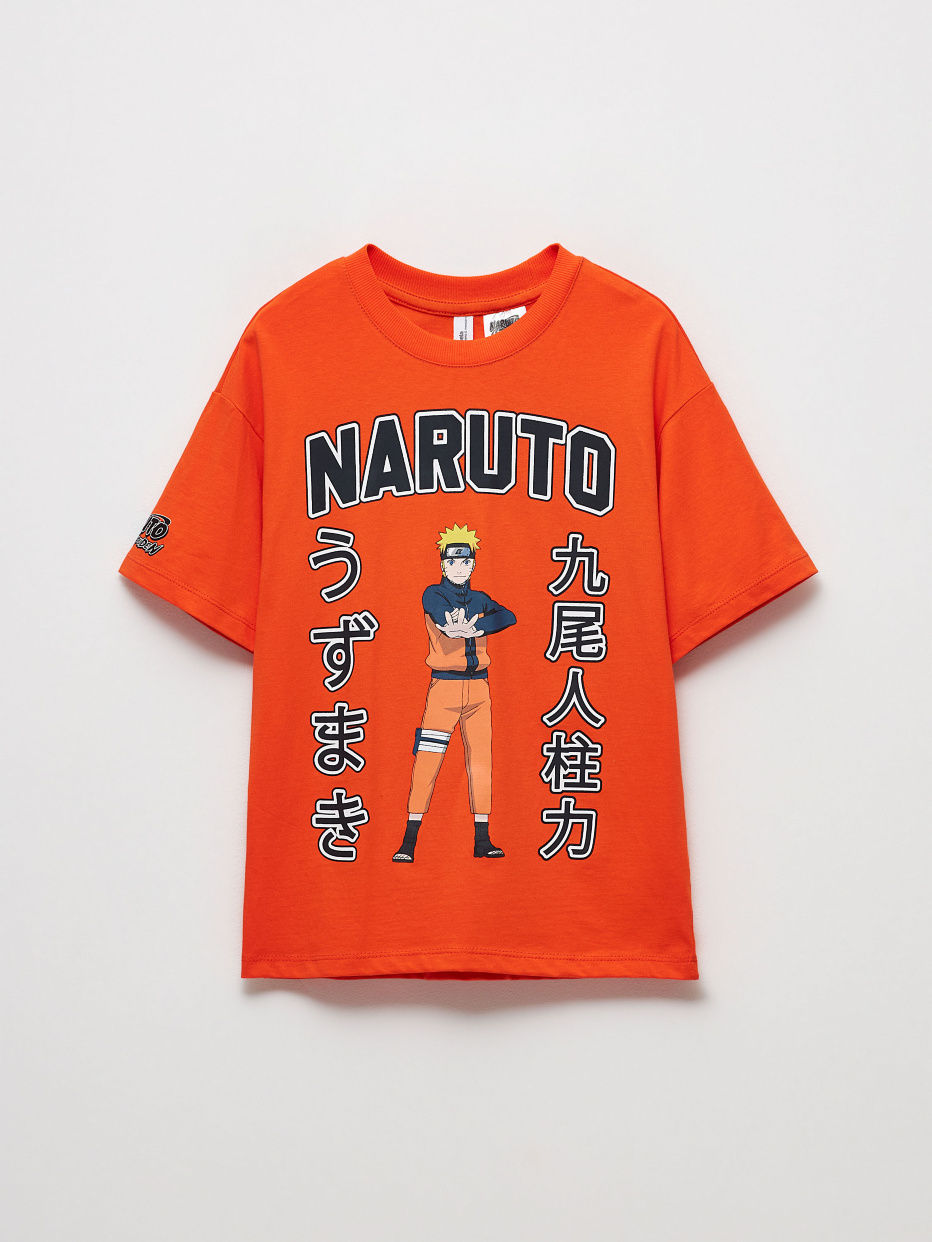 Детская футболка оверсайз с принтом Naruto, фото - 3