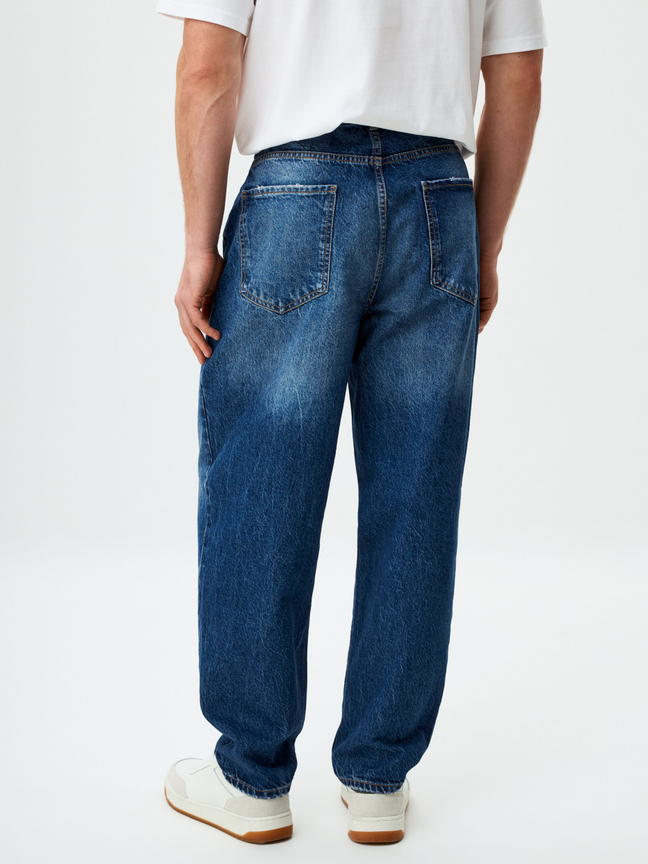 Брюки джинсовые мужские цвет: индиго, артикул: 4801111401 – купить винтернет-магазине sela