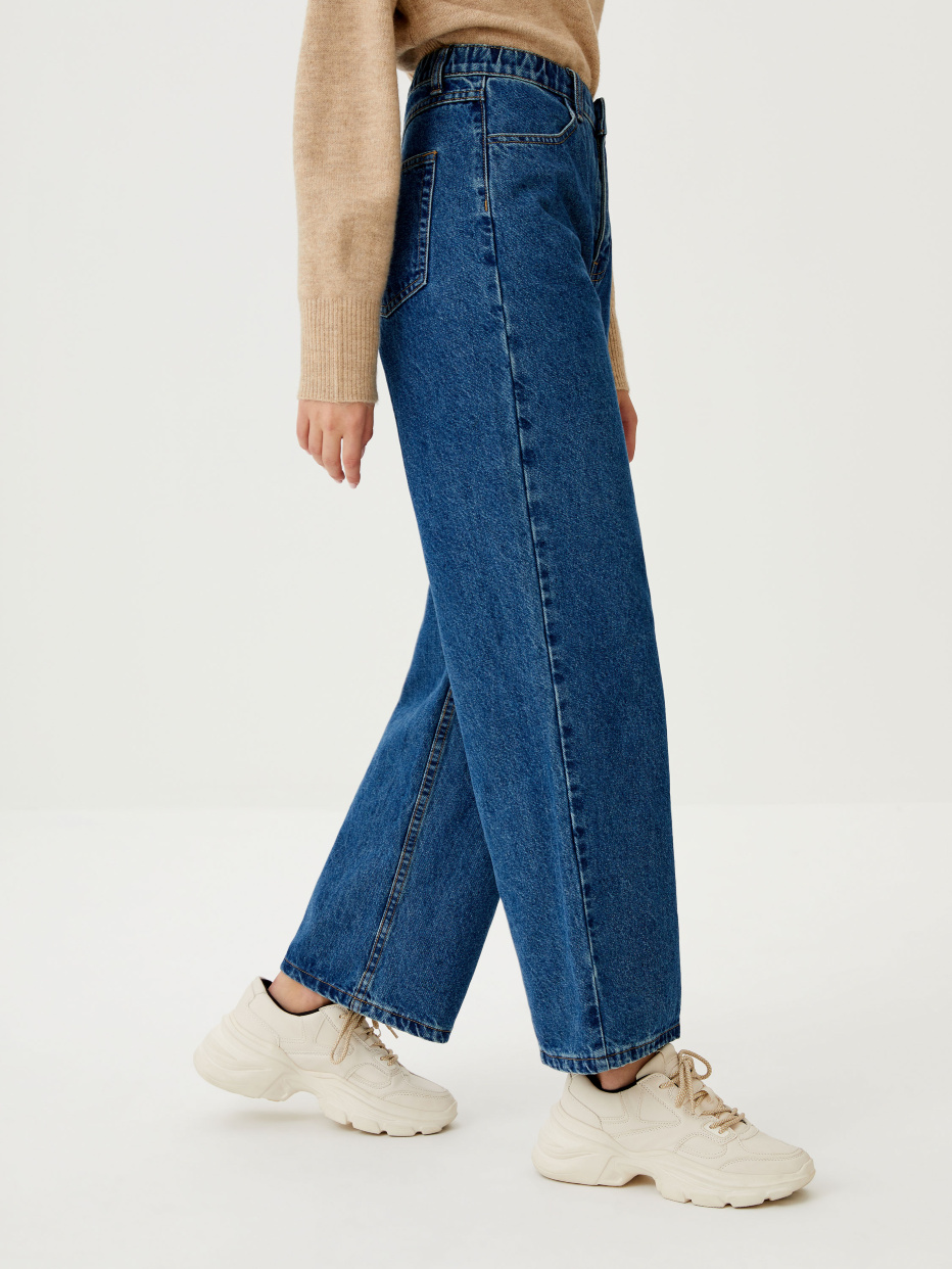 Широкие утепленные джинсы, фото - 4