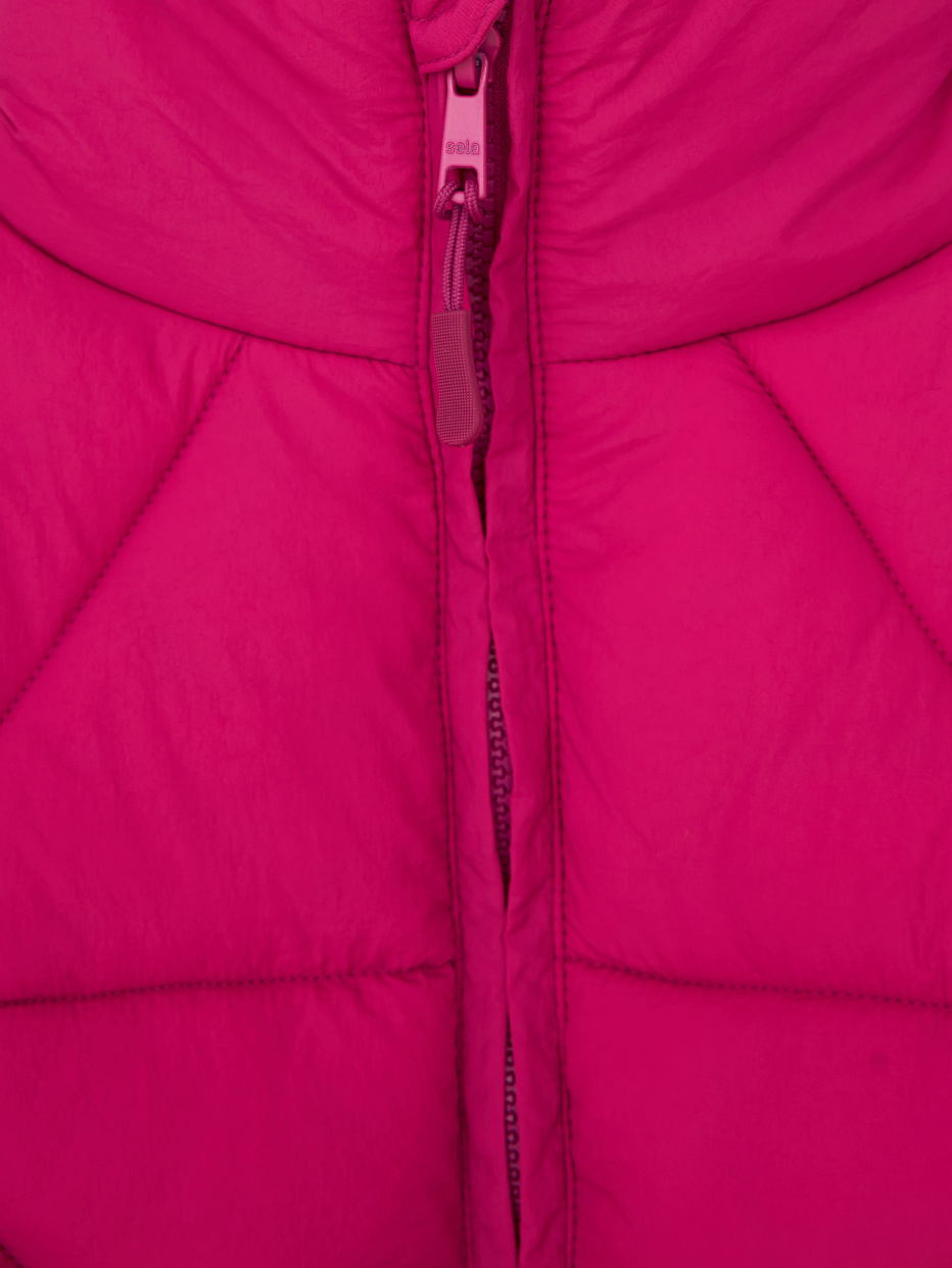 Стеганая дутая куртка для девочек, фото - 7