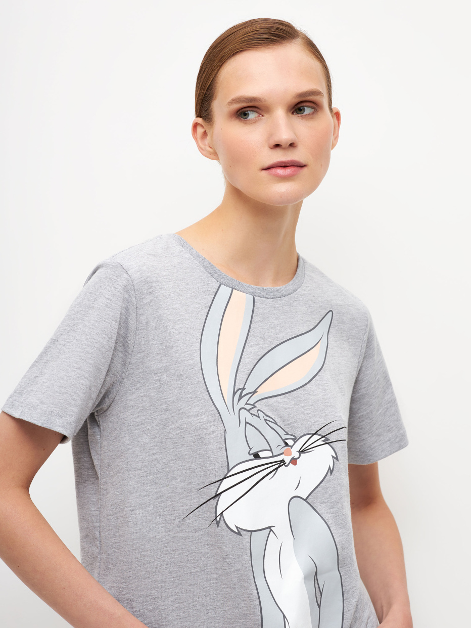 Пижама с ярким принтом Bugs Bunny, фото - 3