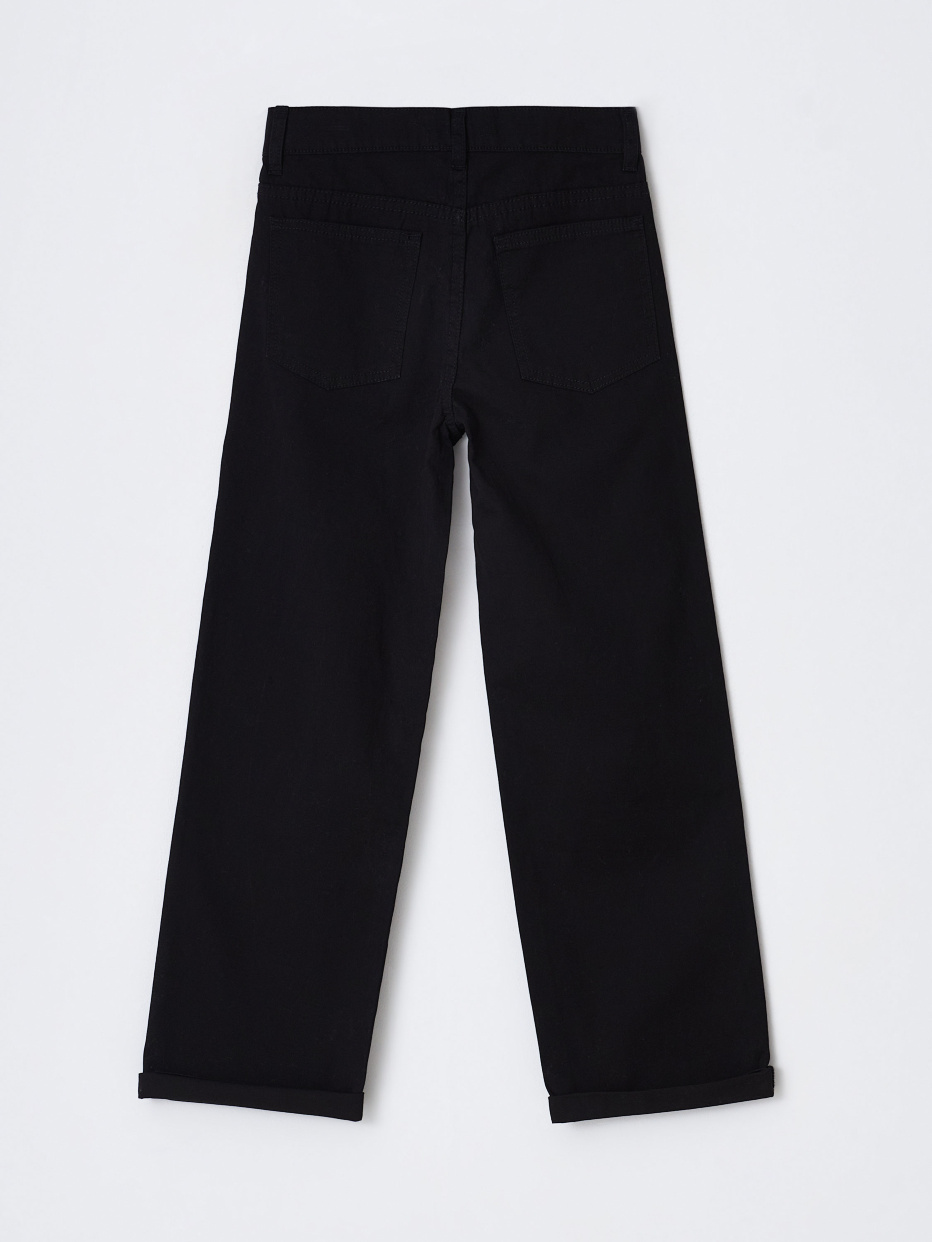Черные широкие брюки для мальчиков, фото - 3