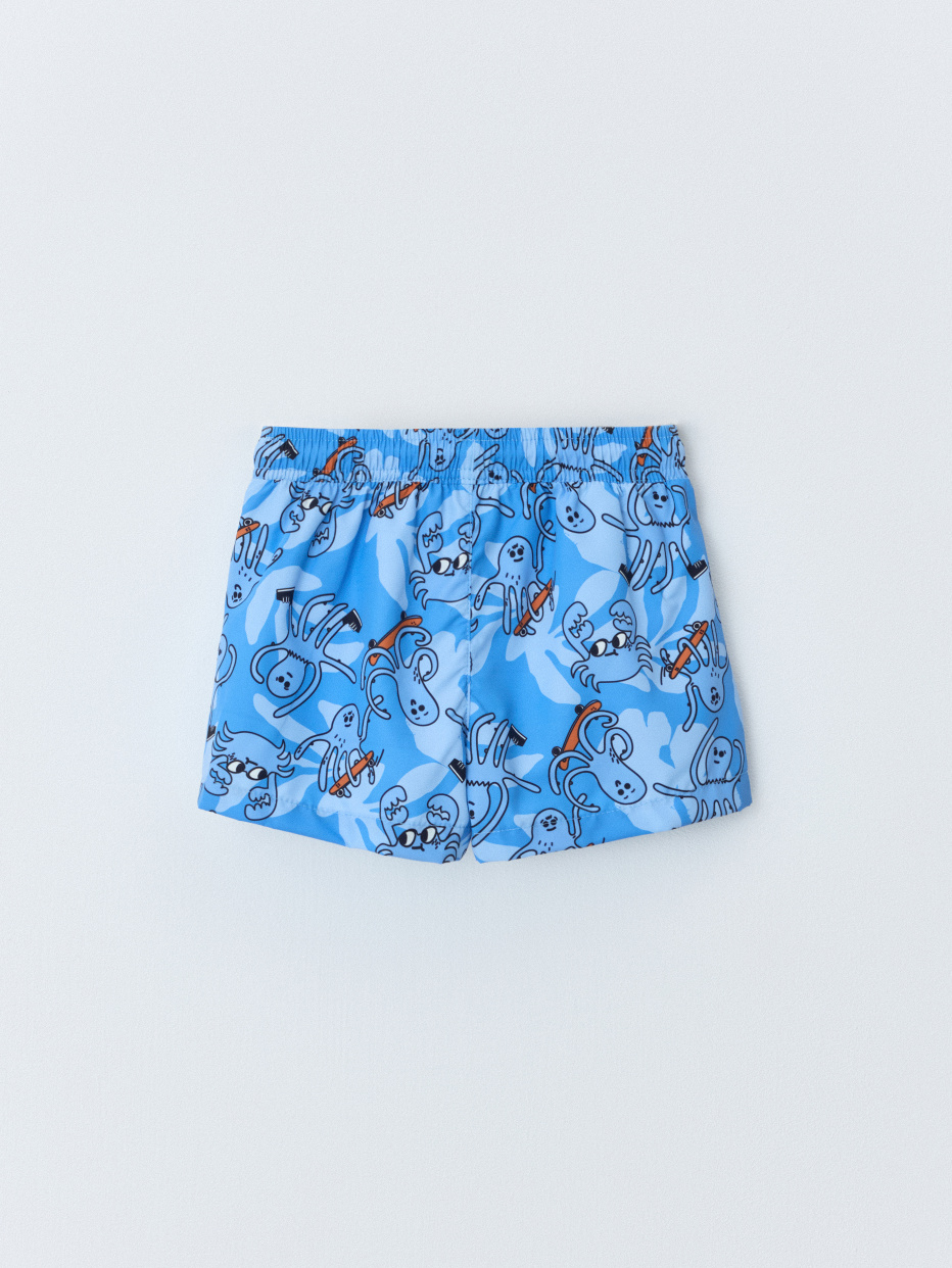 Пляжные шорты с принтом для мальчиков, фото - 2