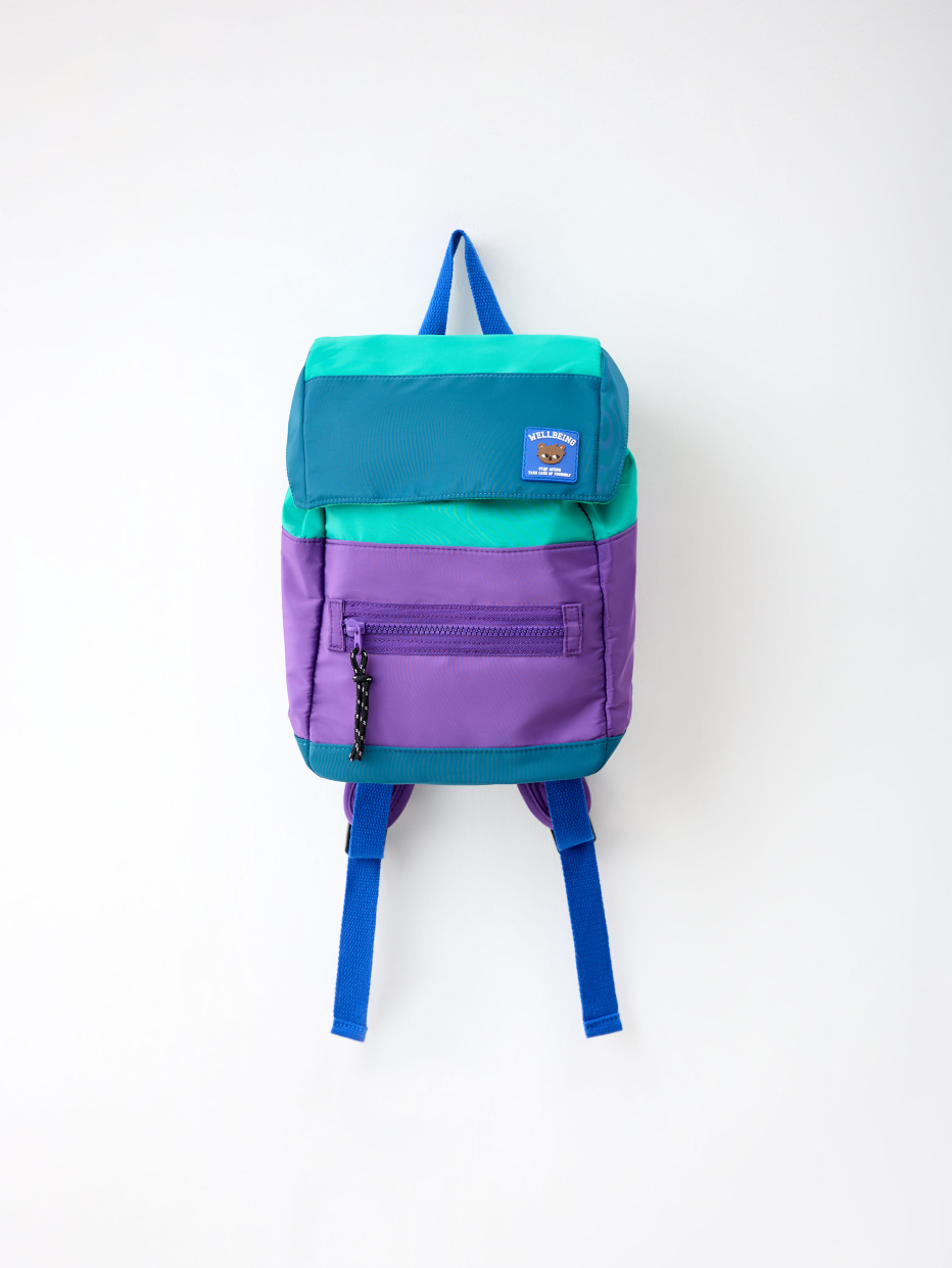 Детский рюкзак в стиле колор блок с Вигге, фото - 1