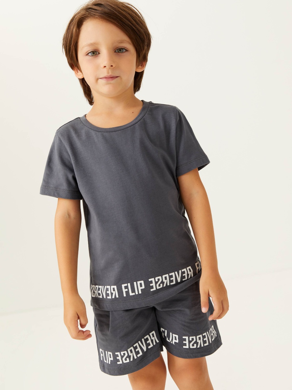 Пижама с надписями для мальчиков, фото - 1