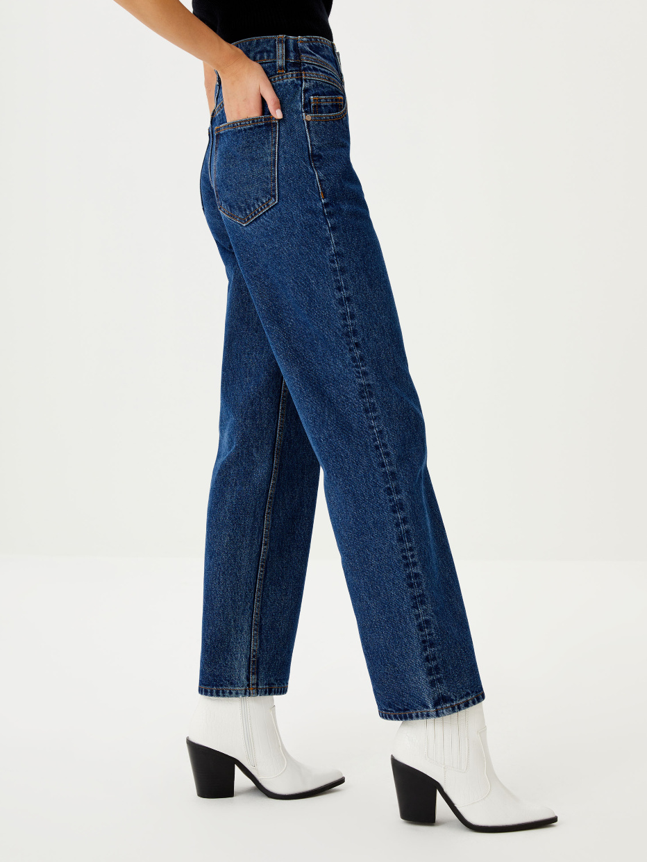 Прямые джинсы с фигурной кокеткой, фото - 4