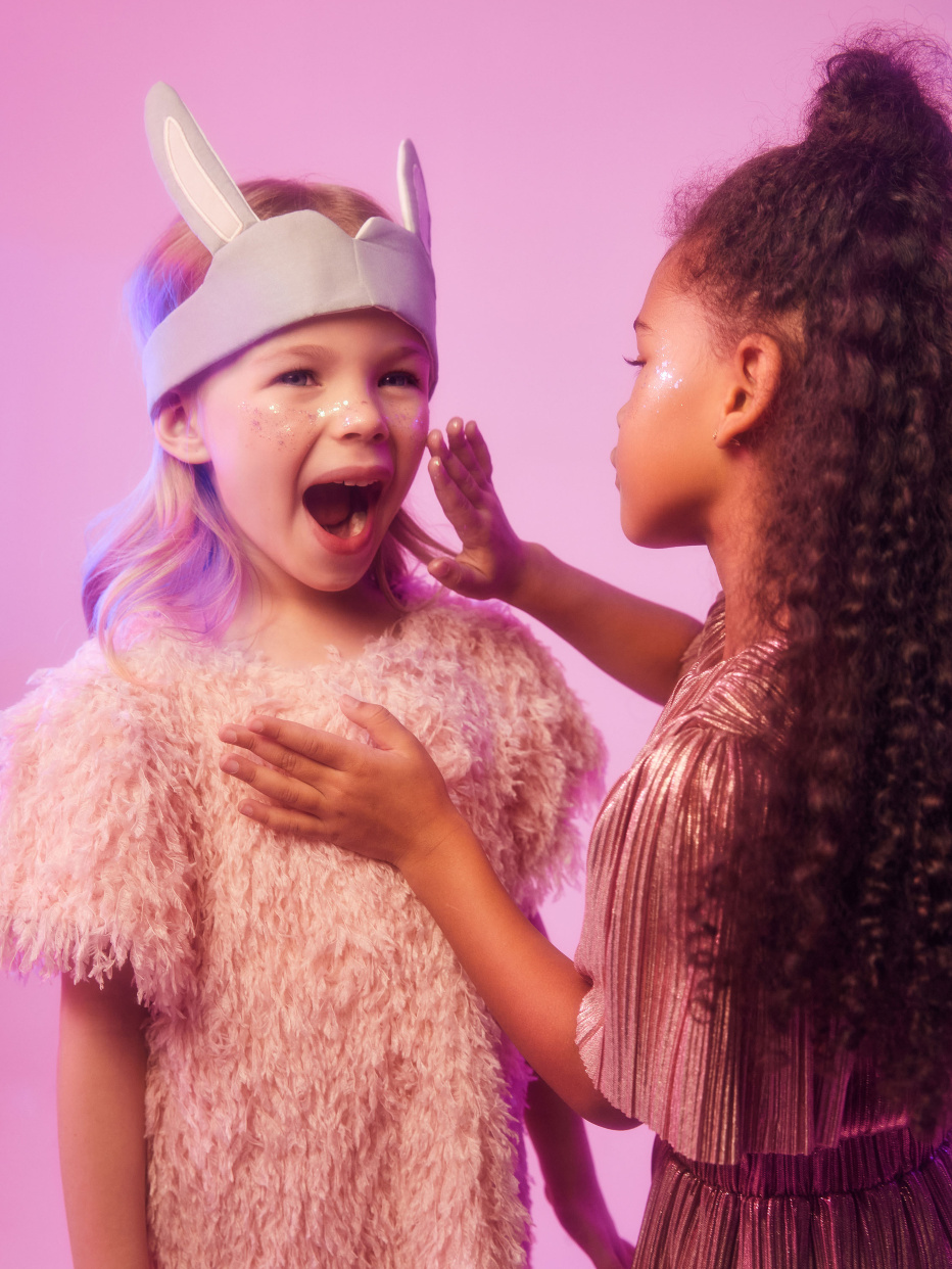 Карнавальные уши зайца для детей, фото - 1