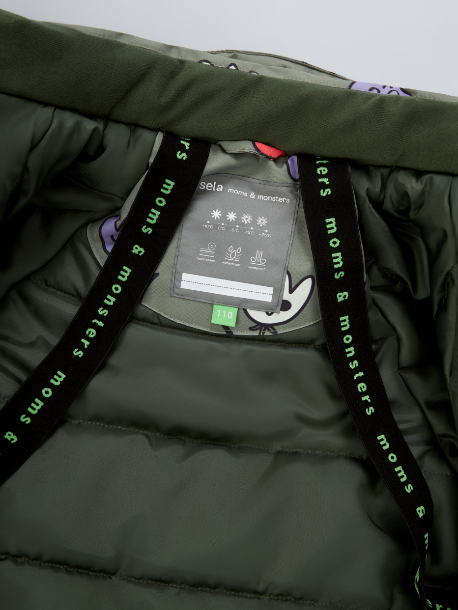 Куртка из технологичной мембраны для девочек, фото - 10