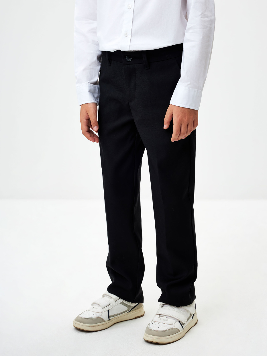 Классические прямые брюки для мальчиков, фото - 2
