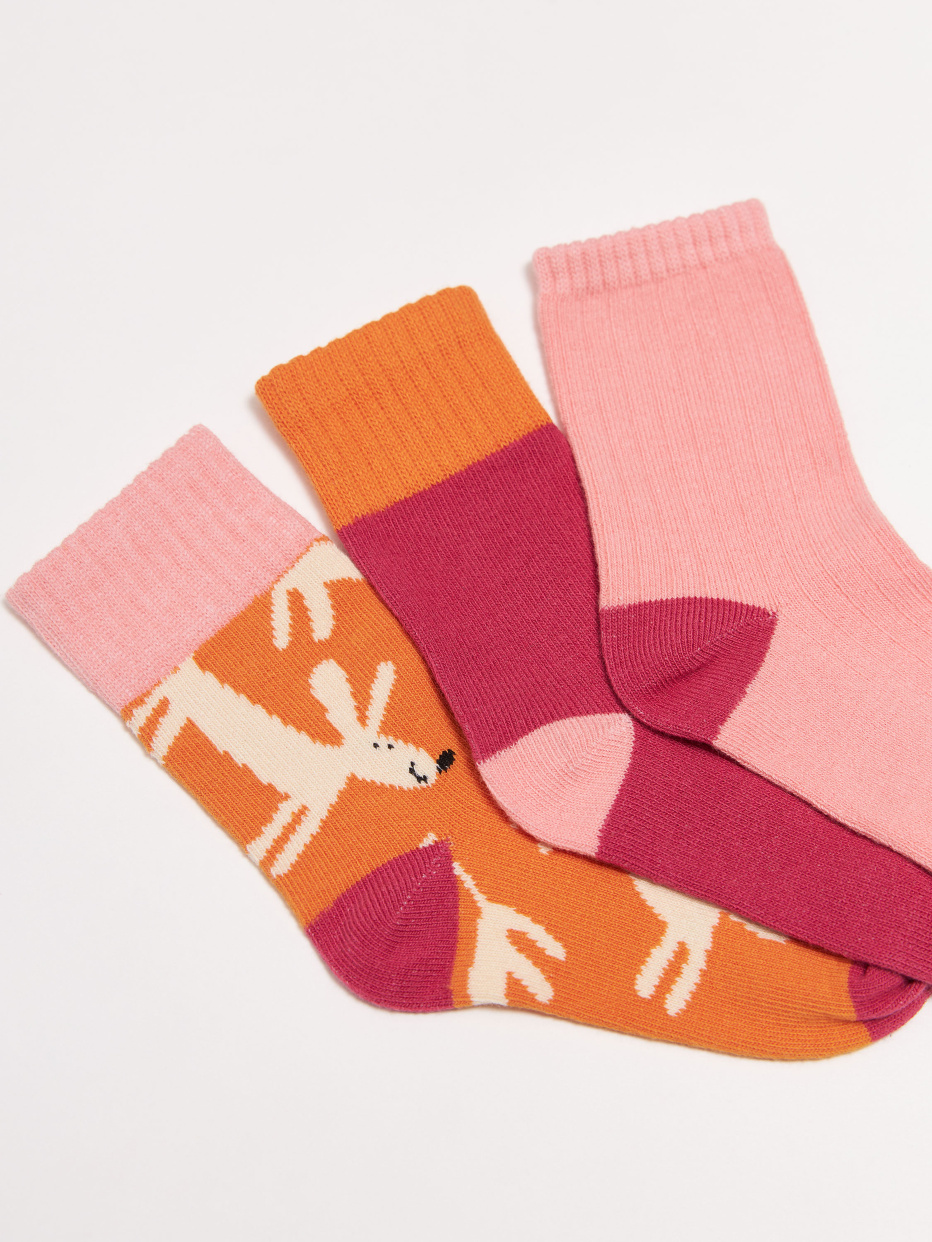 Набор из 3 пар носков для девочек, фото - 2