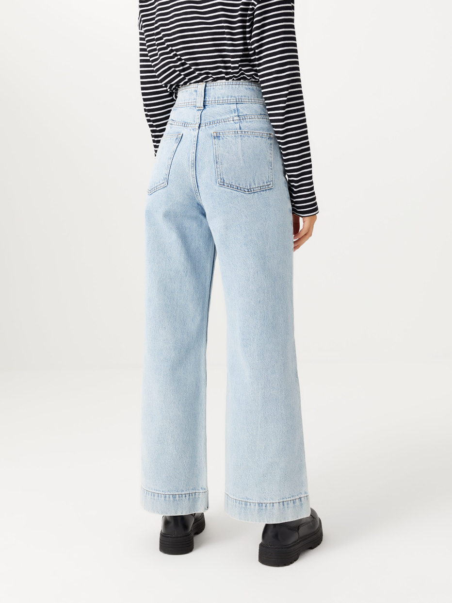 Широкие джинсы с накладными карманами, фото - 6