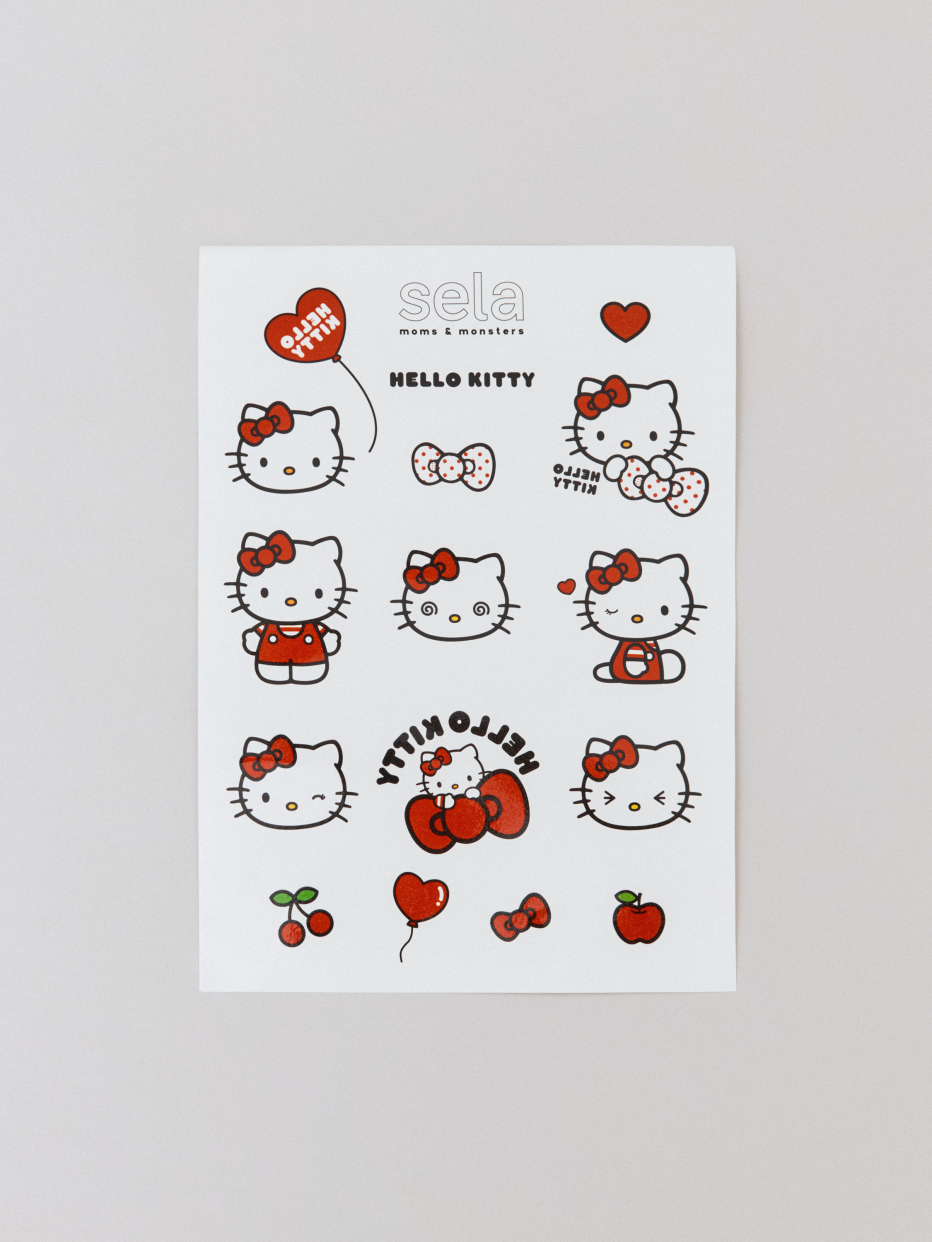 Переводные татуировки Hello Kitty детские, фото - 1