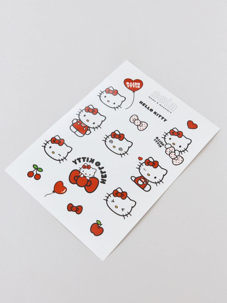 Переводные татуировки Hello Kitty детские, фото - 2