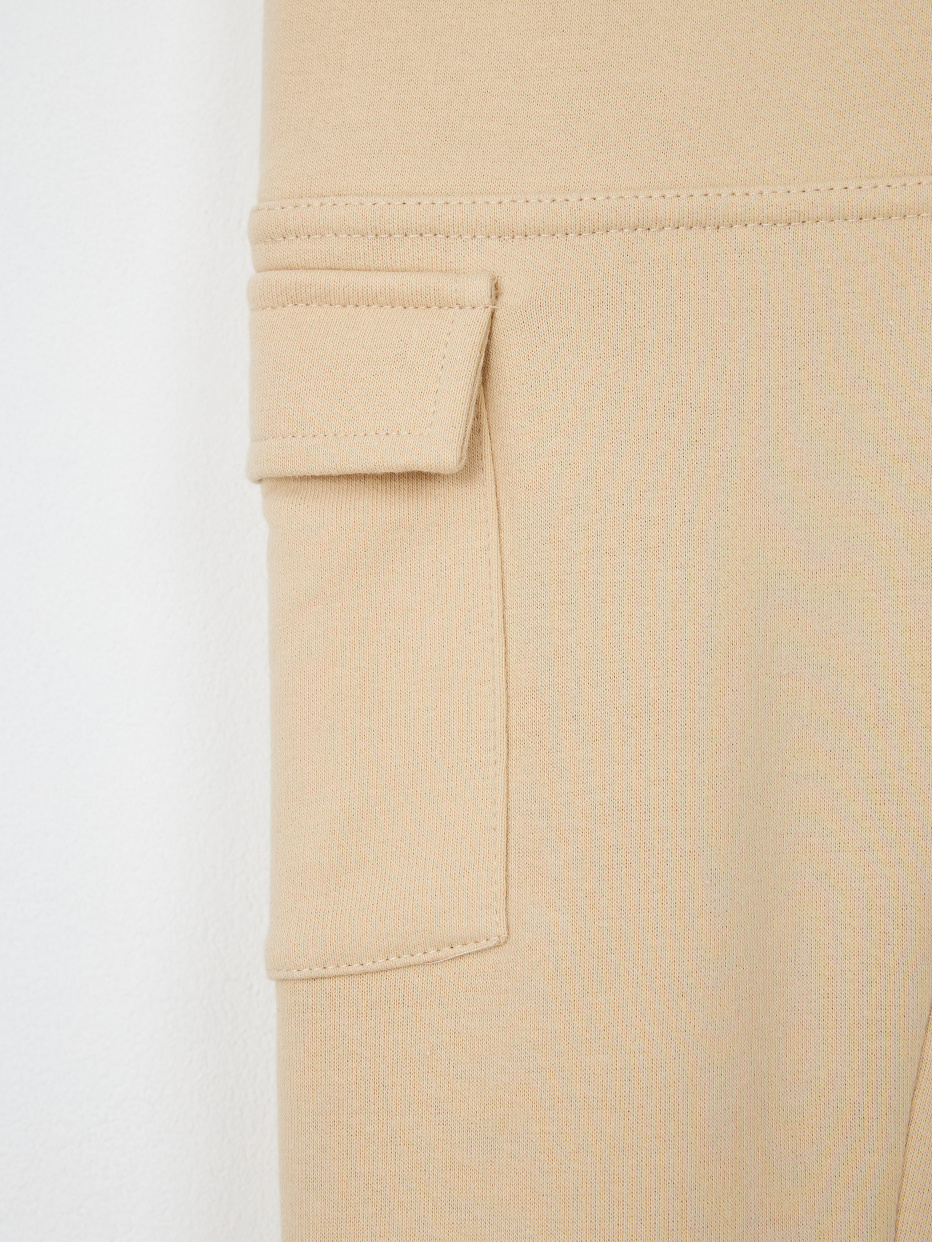 Трикотажные брюки с накладным карманом для мальчика, фото - 5