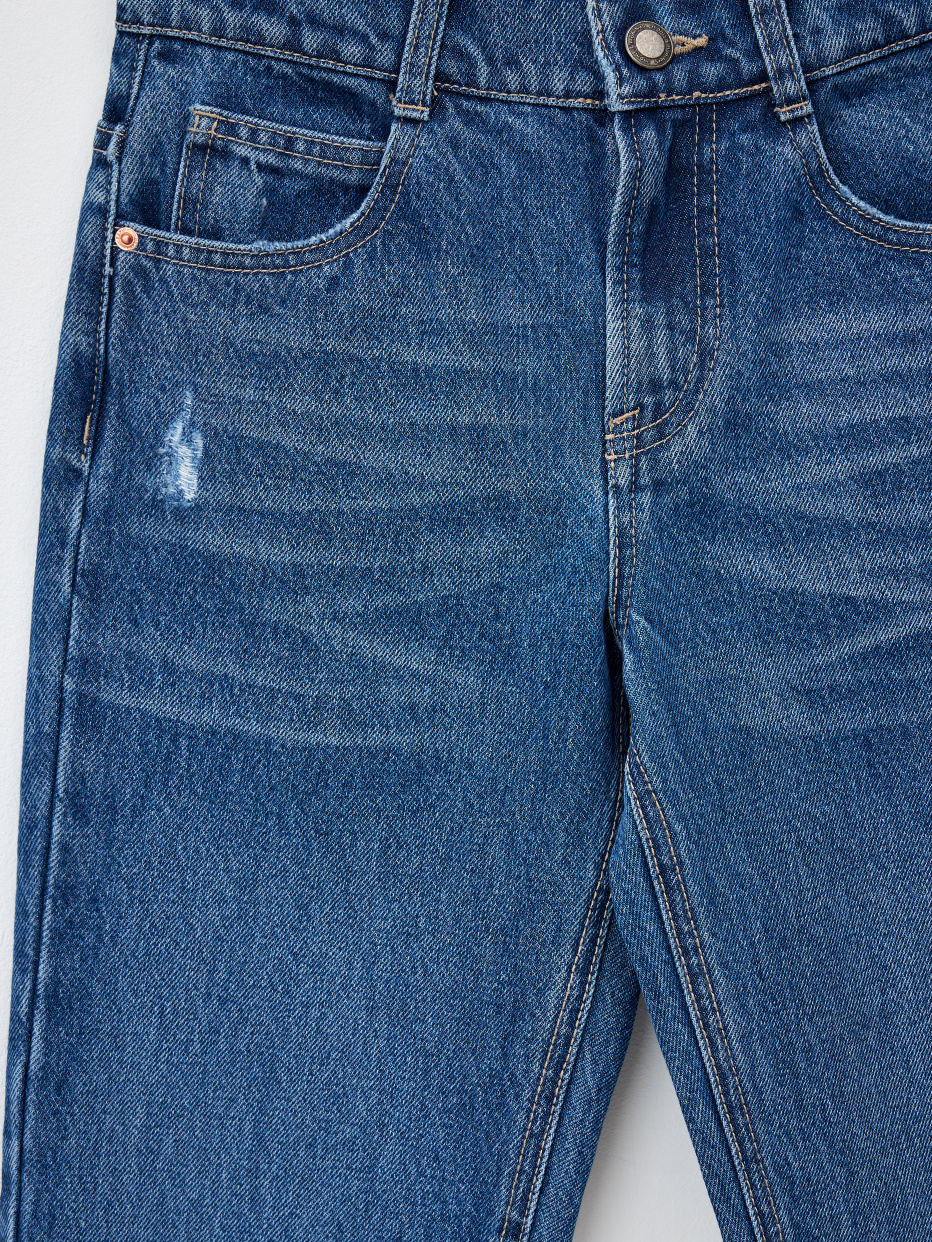 Рваные джинсы Relaxed fit для мальчиков, фото - 5