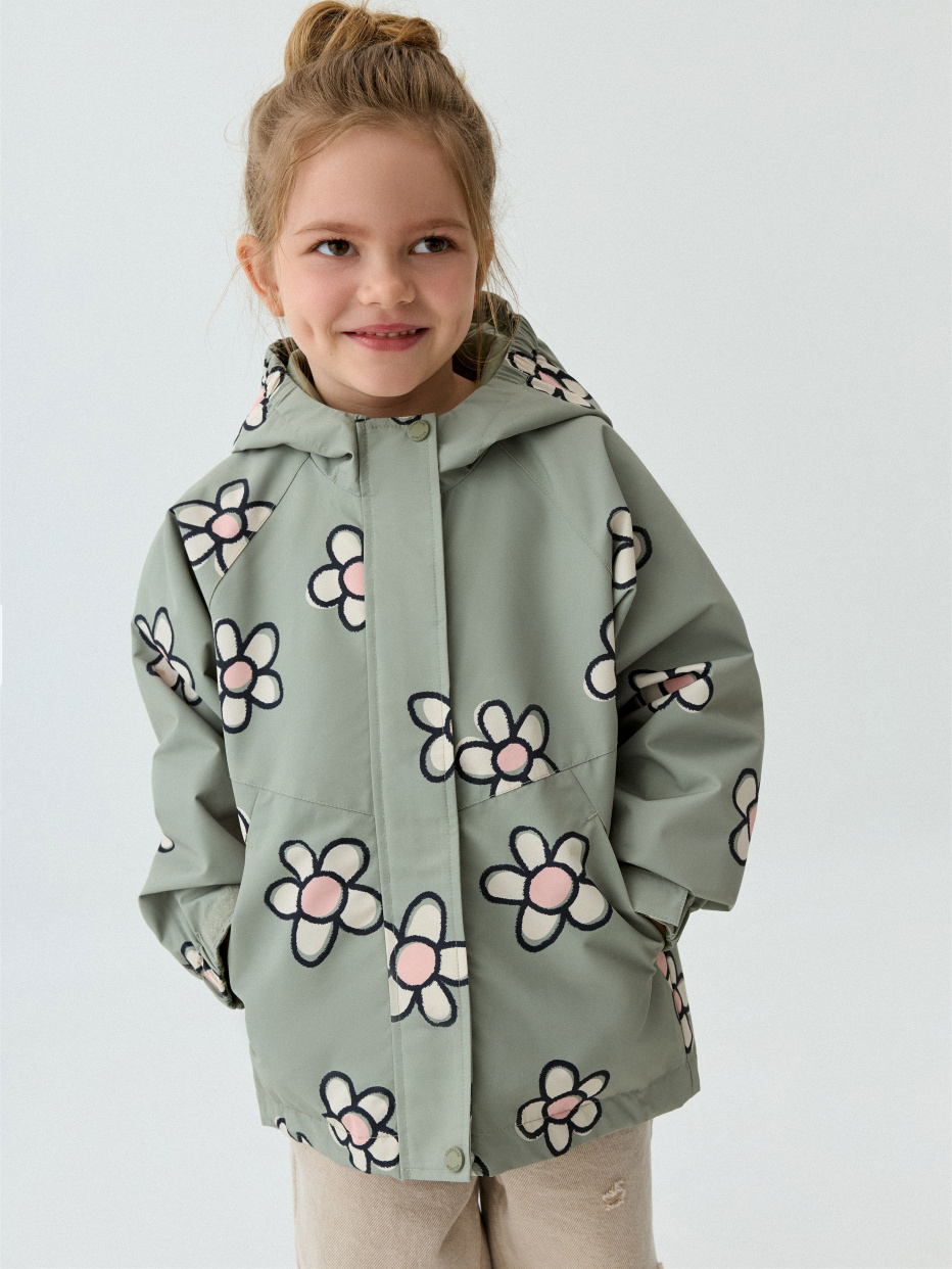 Куртка из технологичной мембраны для девочек, фото - 1