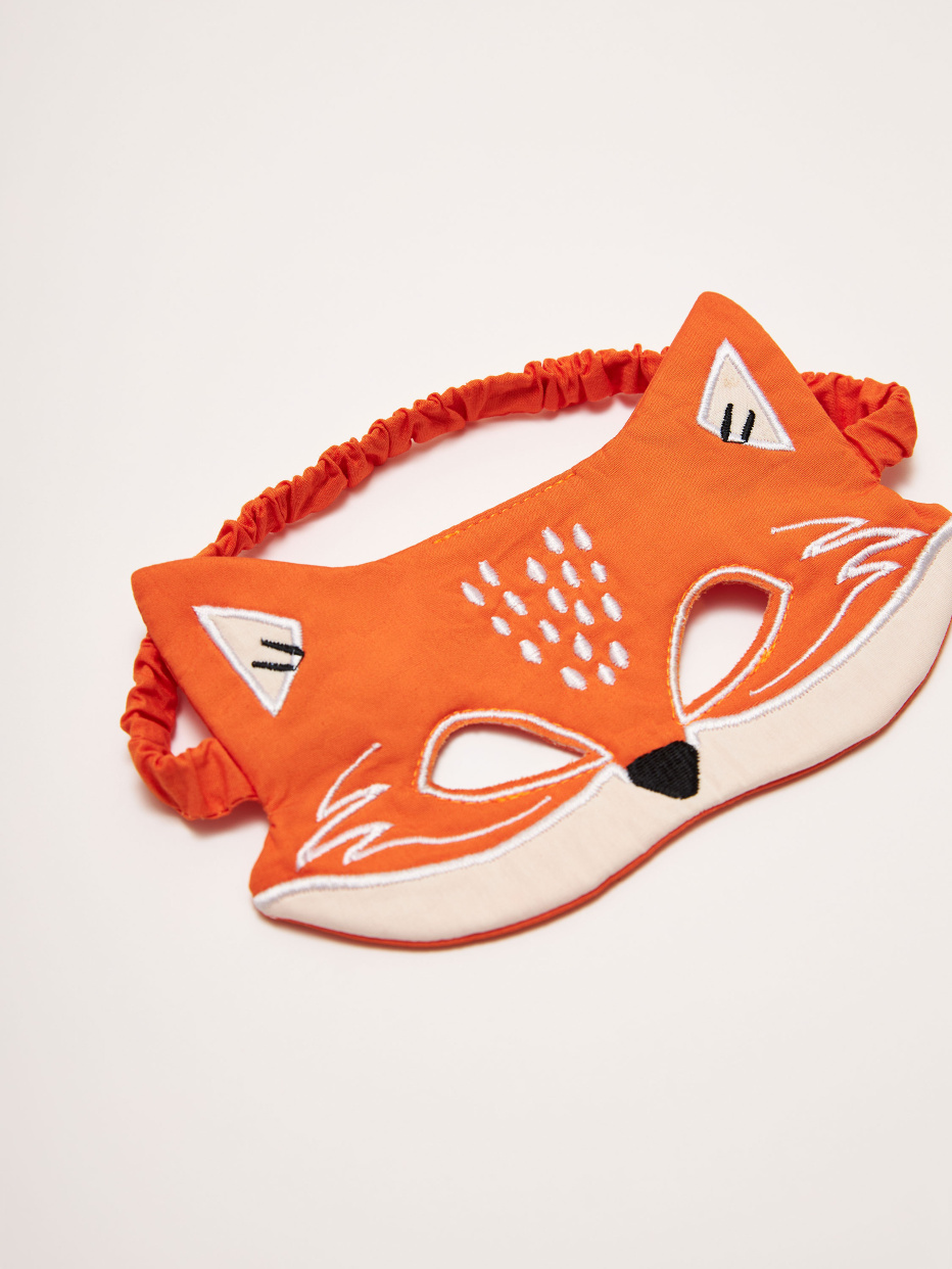 Карнавальная маска лиса для детей, фото - 3