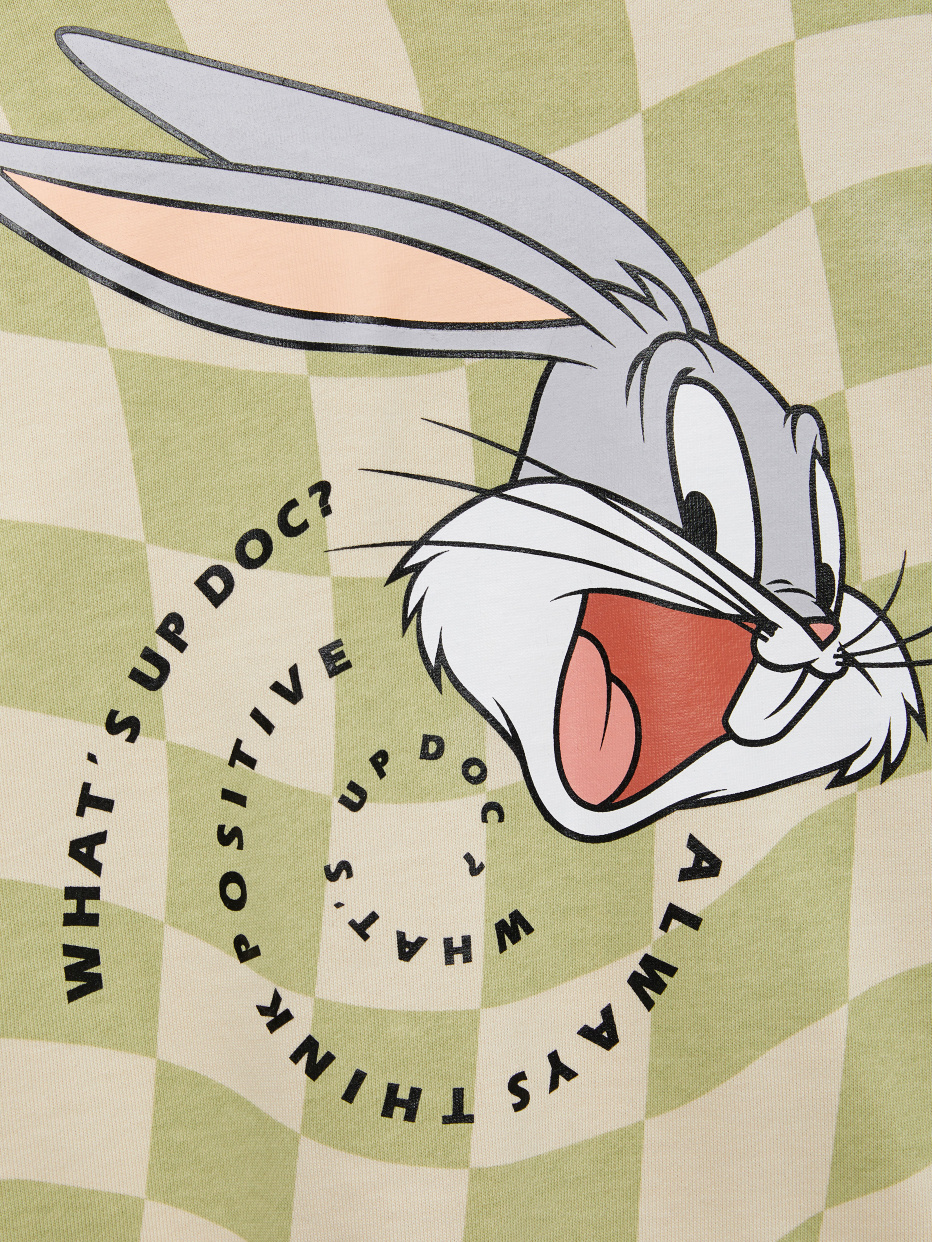 Свитшот с принтом Bugs Bunny для мальчиков, фото - 4