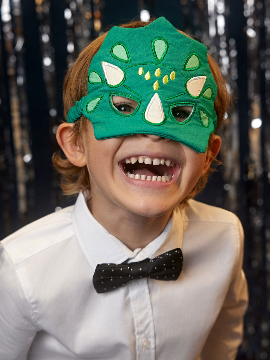 Карнавальная маска динозавр для детей, фото - 1